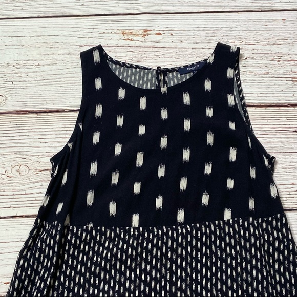 Madewell Sunbase Black Ikat Print Top Sz XS - Picture 6 of 16